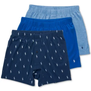 Men's 3-Pack Classic Stretch Knit Boxers