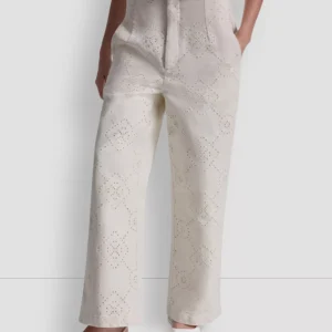 Women's High Rise Ankle Wide Leg Pants