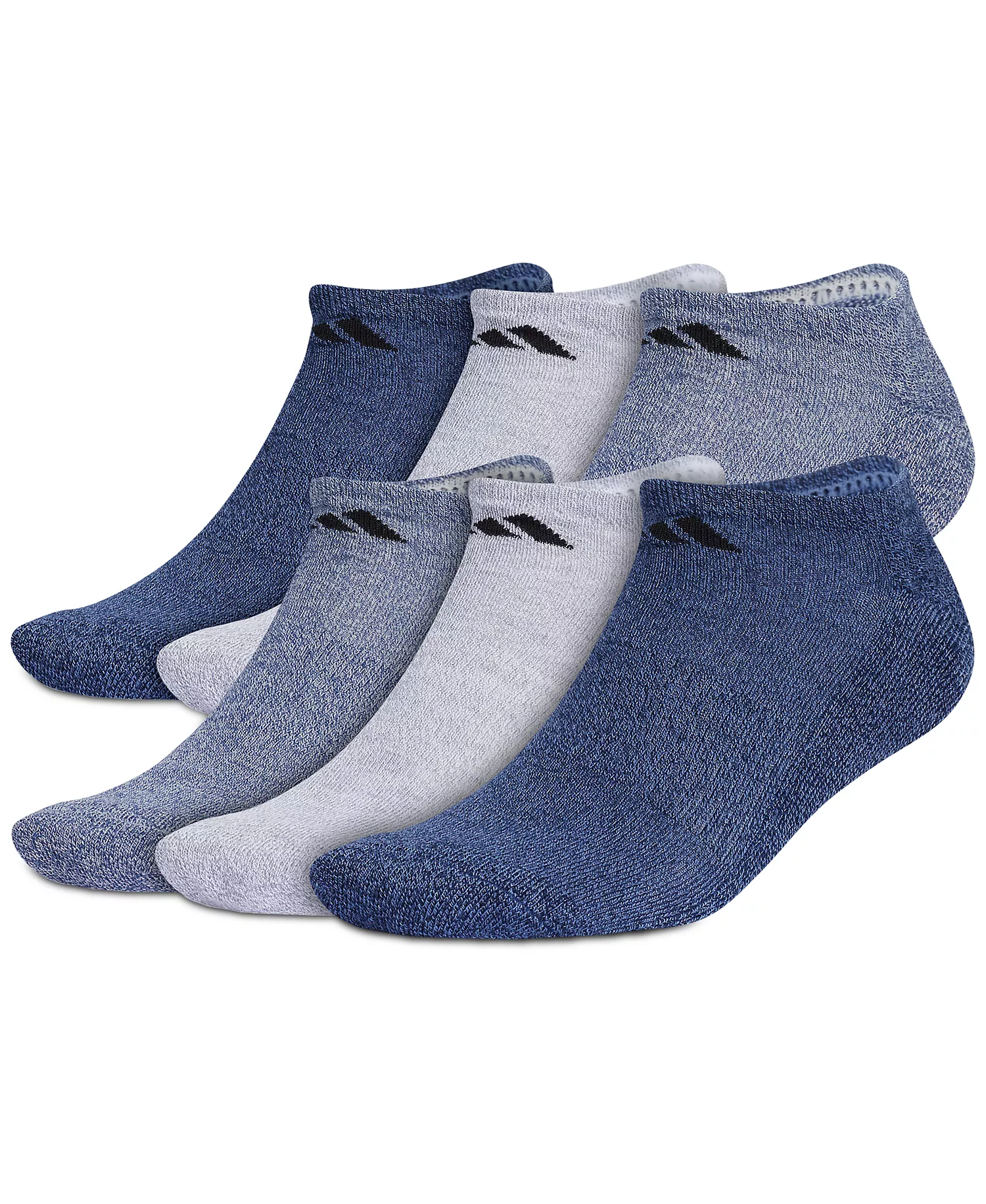 mni-81739df36c8371f1713a48b11299e86c Men's Cushioned Athletic 6-Pack No Show Socks — изображение 5