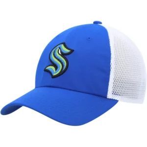 Men's Blue Seattle Kraken Color Pop Trucker Adjustable Hat