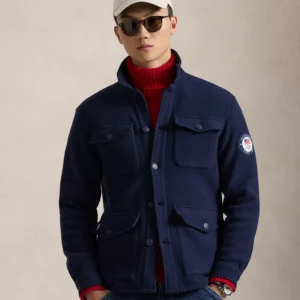 Men's Team USA Wool-Blend Shirt Jacket