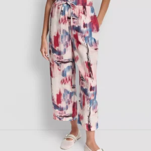 Women's Mid Rise Printed Pants