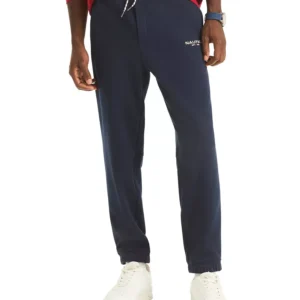Men's Fleece Side Knit Tape Elasticated Hem Jogger