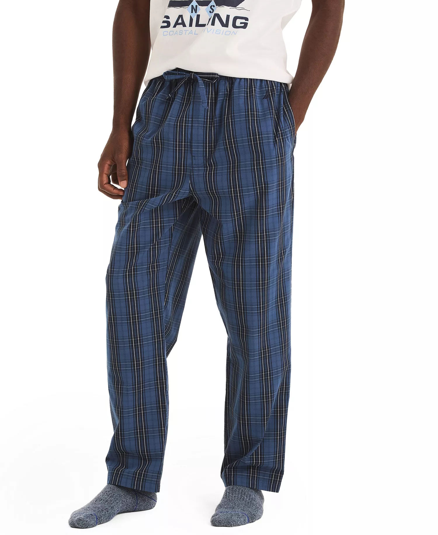 mni-8652992407ab06a826914cb1adb3844d Men's Plaid Plaid Poplin Pajama Pants