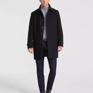 Men Classic Fit Car Coat