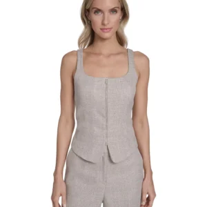 Women's Zip-Front Novelty Vest