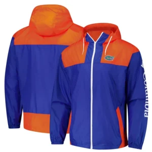 Men's Royal Florida Gators Flash Challenger II Omni-Shade Full-Zip Windbreaker Jacket