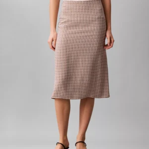 Women's Printed Midi Skirt