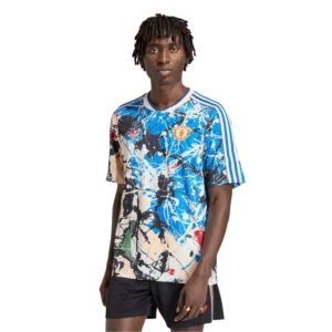 Men's Blue Manchester United X Stone Roses Replica Jersey