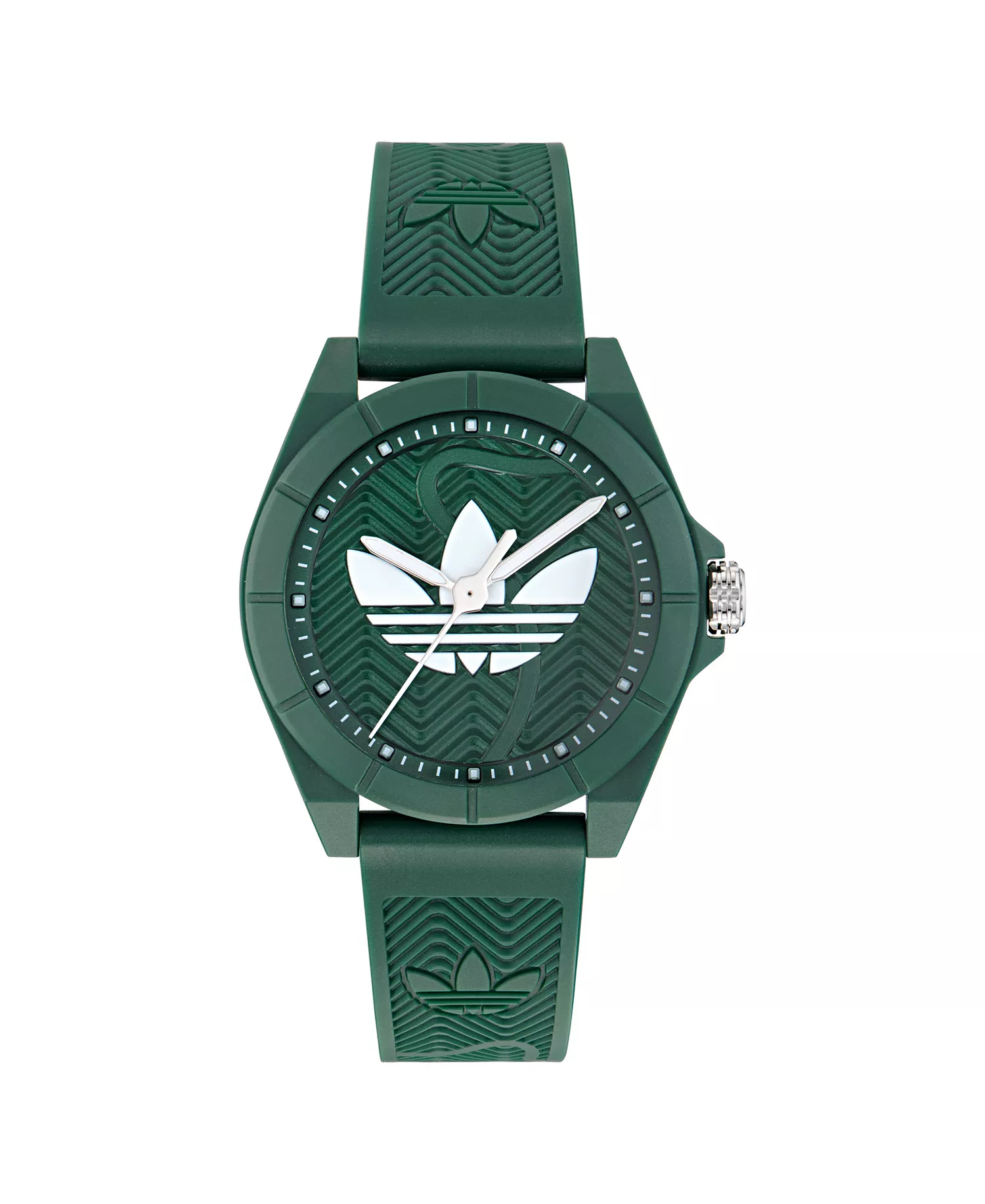mni-8a9e4a00d277cb77edd1045a5aa359e1 Unisex Analog Green Resin Watch, 41mm