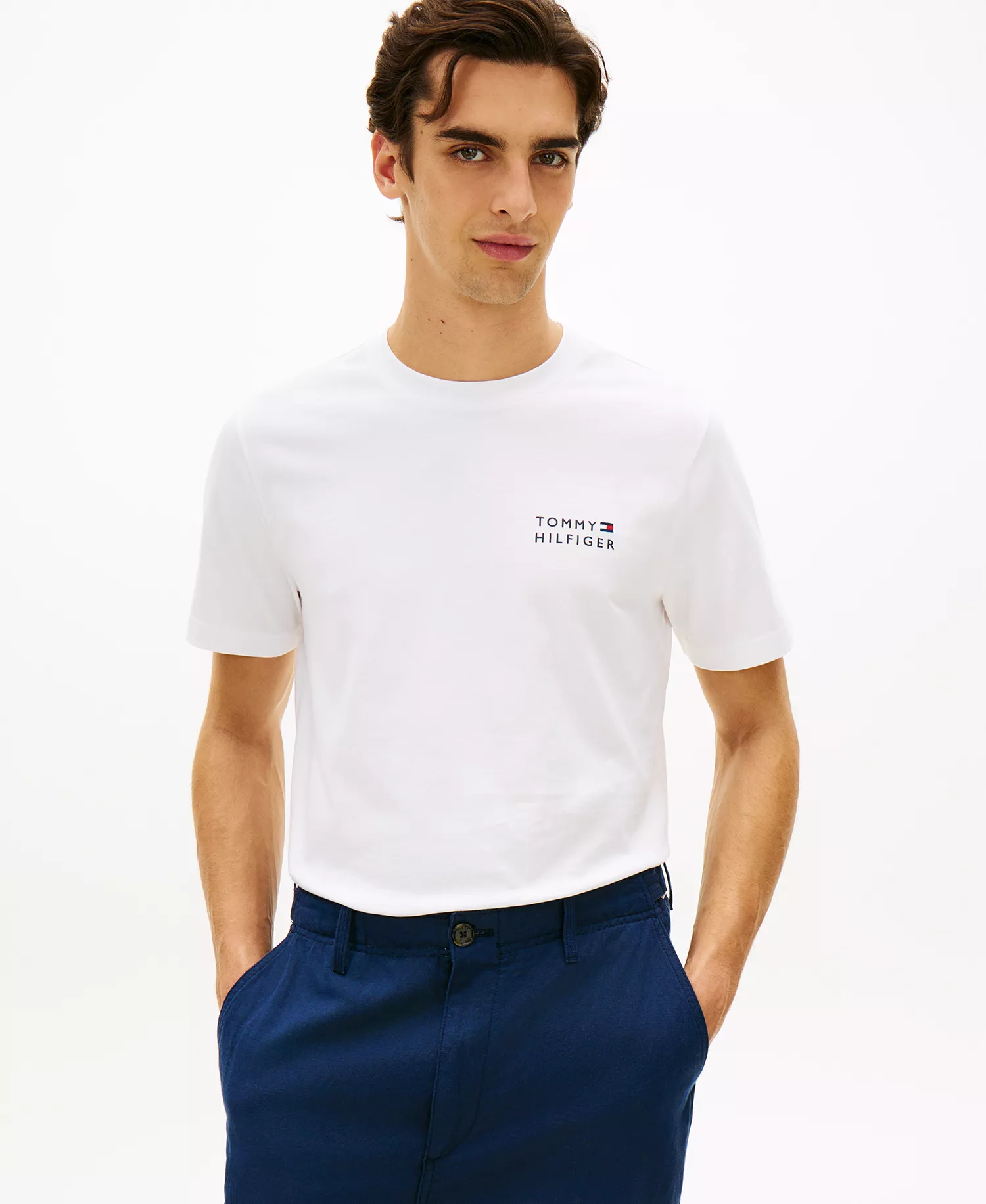 mni-8ad7692d9e7f374a8ff06c0c4aa2adf8 Men's Brand Love Embroidered Logo Crewneck T-Shirt