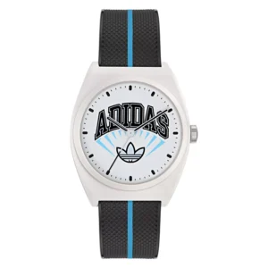 Unisex Analog Black Resin Watch, 38mm