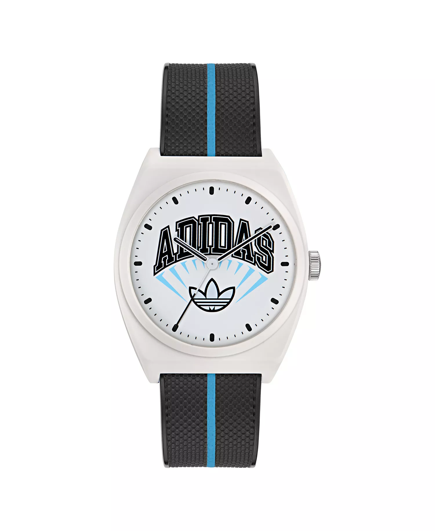 mni-8c5a0e09809c3753d00e04e8de03dd6a Unisex Analog Black Resin Watch, 38mm