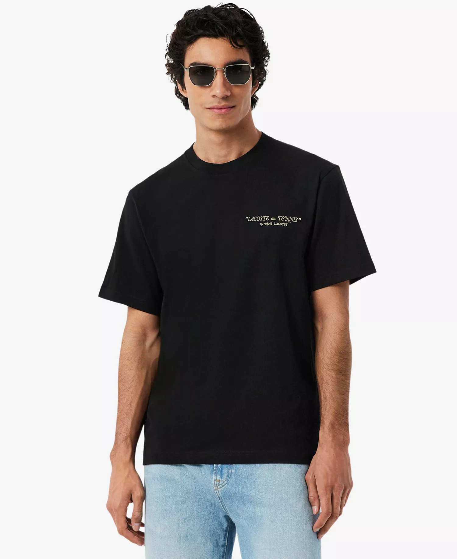 mni-8ca8cd6d508b4ad3b23cf2e029acda55 Men's Embroidered Crewneck T-Shirt