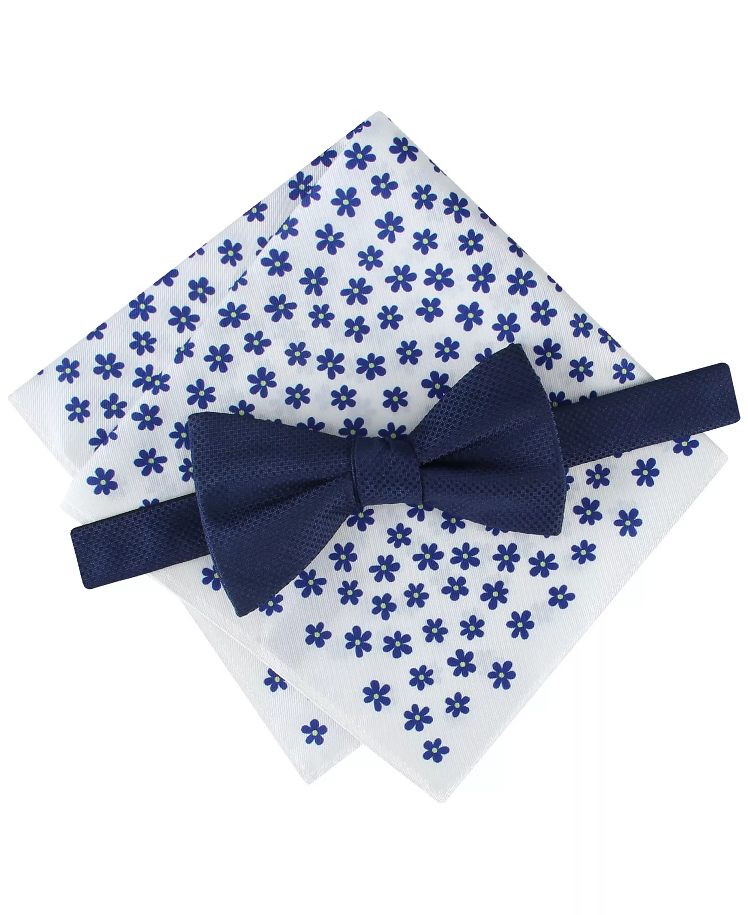 mni-8e2ad797f7ddaa0a2a8c720345f33718 Men's Bow Tie and Pocket Square, 2-Piece Set