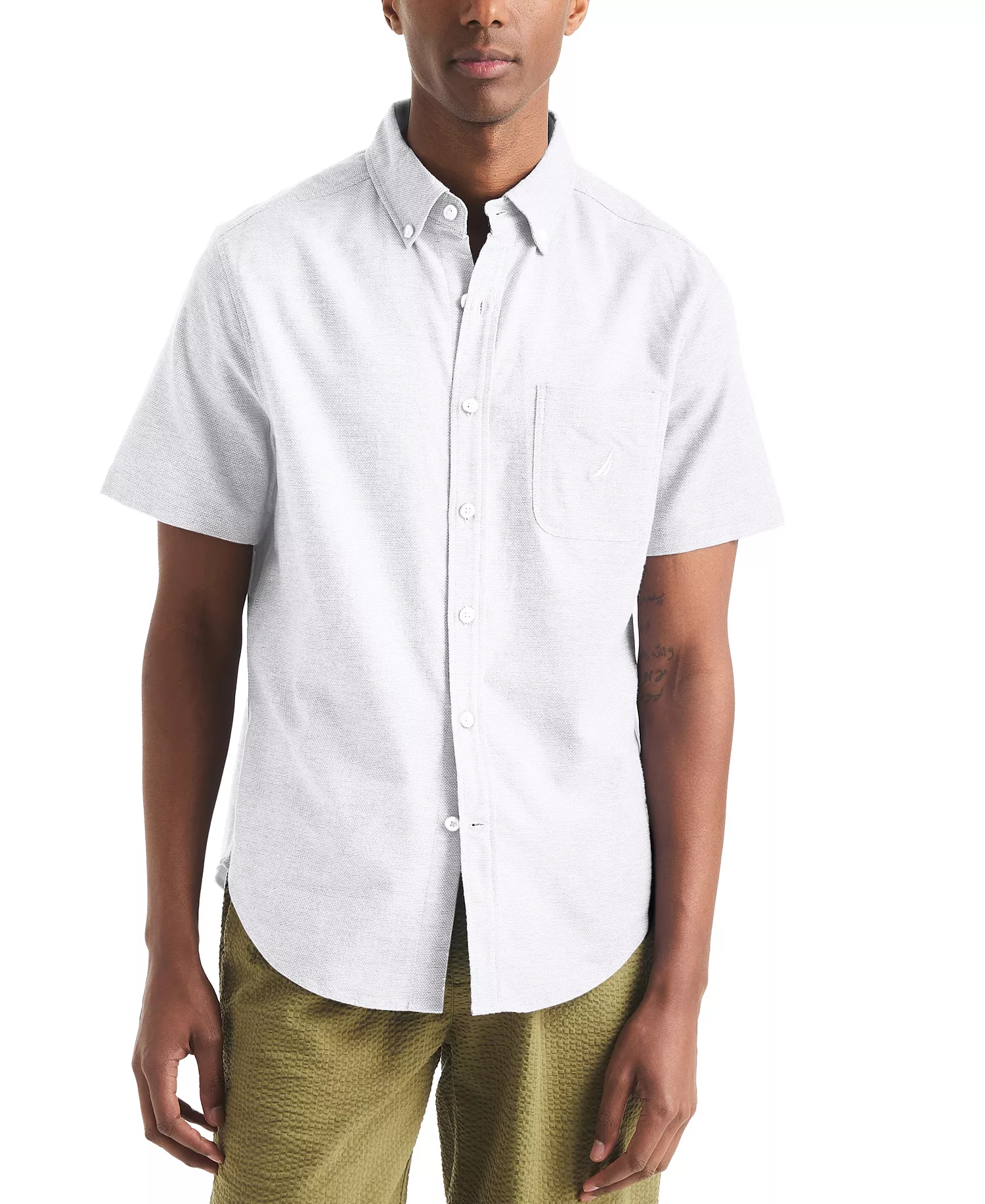 mni-8ebb8d8e567c13bee31b622b7476ad87 Men's Oxford Short-Sleeve Shirt
