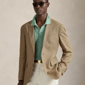 Men's Modern-Fit Plaid Sport Coat