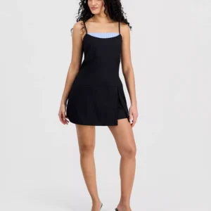 Women's Layered-Look Sleeveless Suiting Romper, Macy's Exclusive