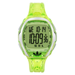 Unisex Analog Green Resin Watch, 45mm