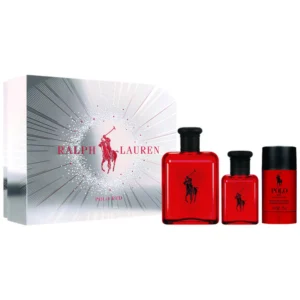 Polo Red 3 pc. Eau de Toilette Cologne and Deodorant Gift Set