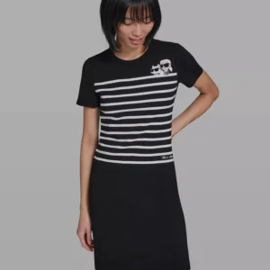 Women's Stripe Logo Dress