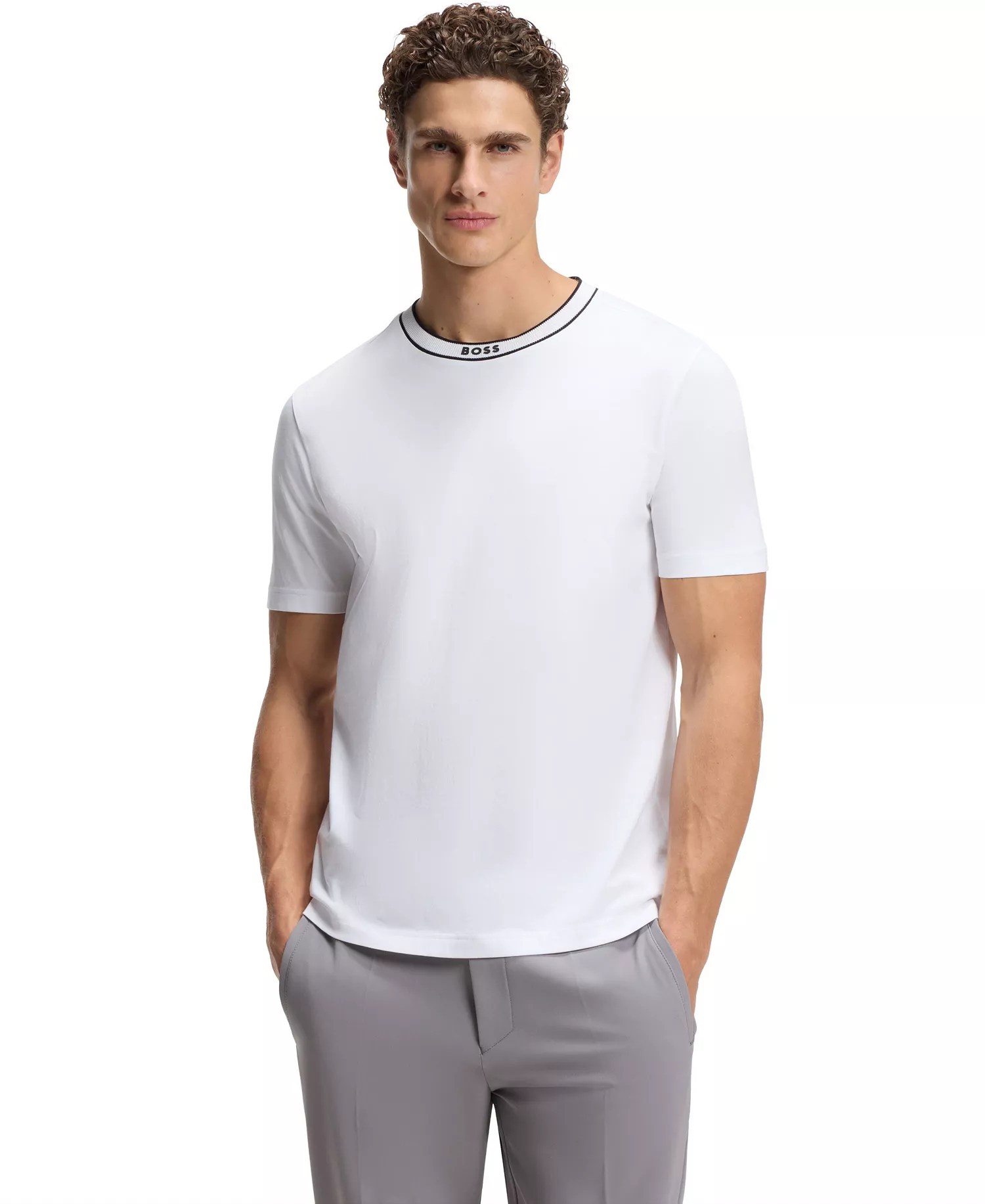 mni-92d2e01c6bcedb9db4dcf427aa4233de Men’s Cotton Logo Crew Neck T-Shirt — изображение 4