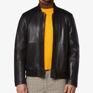 Men's MacNeil Smooth Leather Bomber Jacket