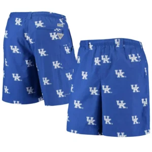 Men's Royal Kentucky Wildcats Backcast II 8" Omni-Shade Hybrid Shorts