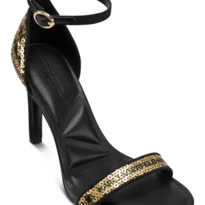 Women's Kenz Logo Sequin Dress Sandals