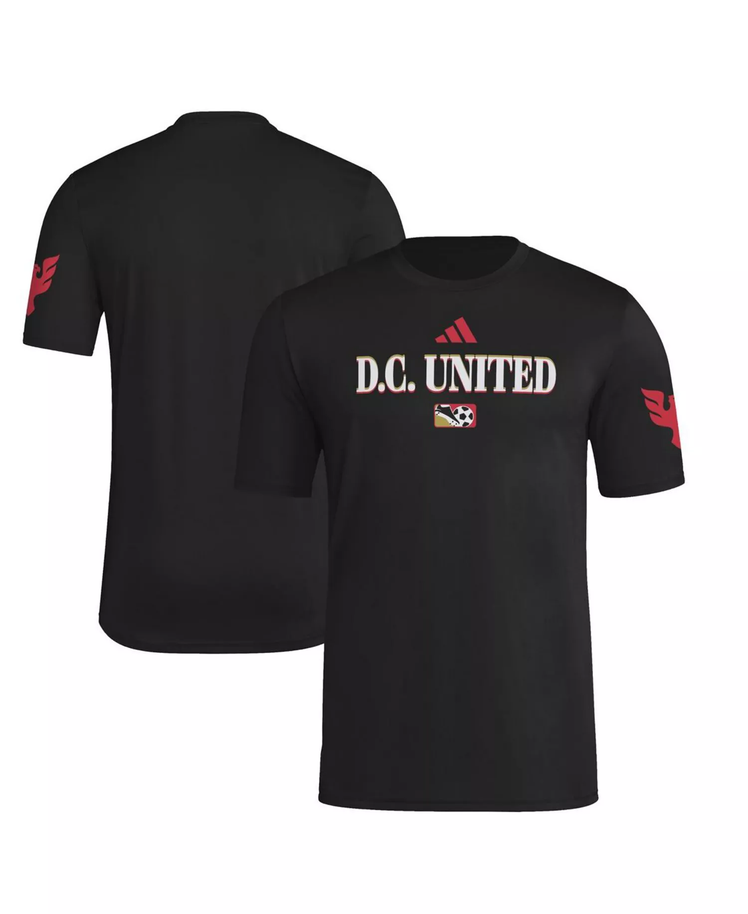 mni-943a9d5bac041249b3a7012281e37eeb Men's Black D.C. United 2025 Archive Collection Jersey Hook T-Shirt