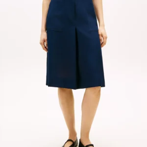 Women's Tailored Utility Knee Midi Skirt