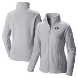 Women's Gray Colorado Buffaloes Give and Go II Full-Zip Jacket