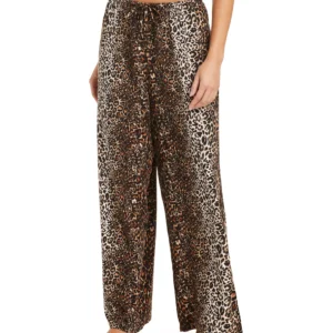 Women's Feline Fine Printed Waist Side Lit Drawstring Pants, Macy's Exclusive