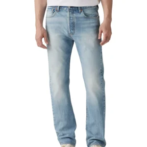 Men's 501 Original Straight-Fit Lightweight Denim Jeans