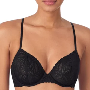 Women's Lace Deco Unlined Underwire Bra DK7552