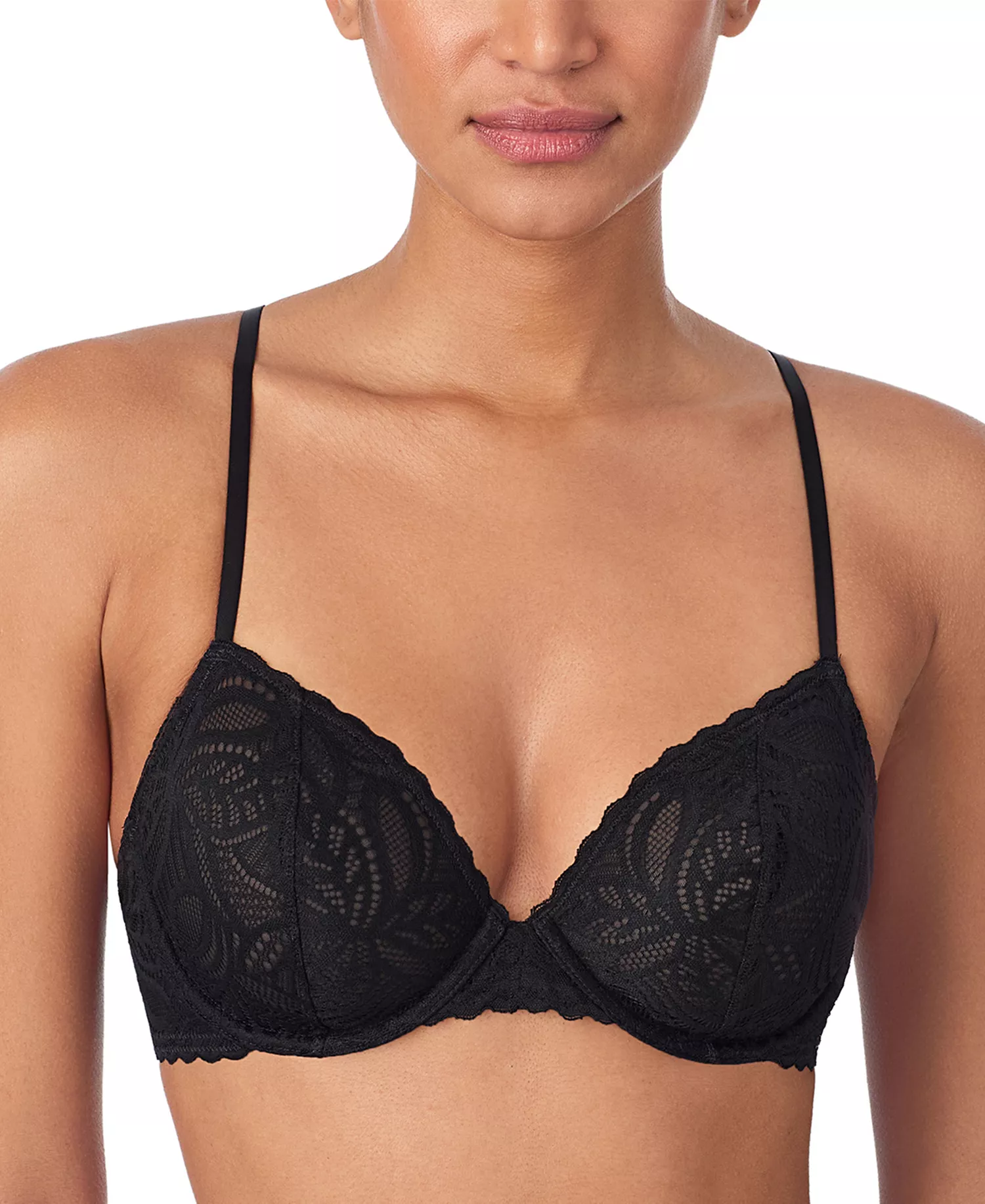 mni-988b9e445f82d275464c3fb48f7752af Women's Lace Deco Unlined Underwire Bra DK7552