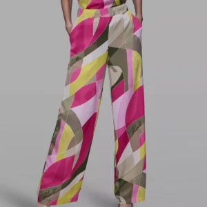 Women's Printed Pull-On Pants