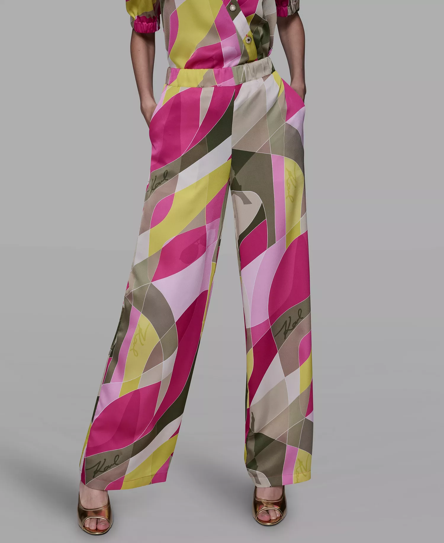 mni-98dce088a99fa9d35964a1eeb2f45215 Women's Printed Pull-On Pants