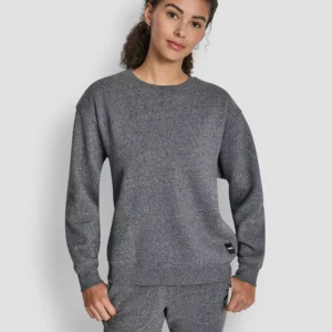 Women's Tonal Logo Patch Crewneck Sweatshirt