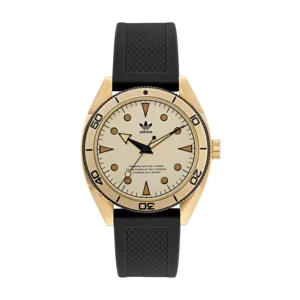 Unisex Three Hand Edition Two Black Silicone Strap Watch 42mm