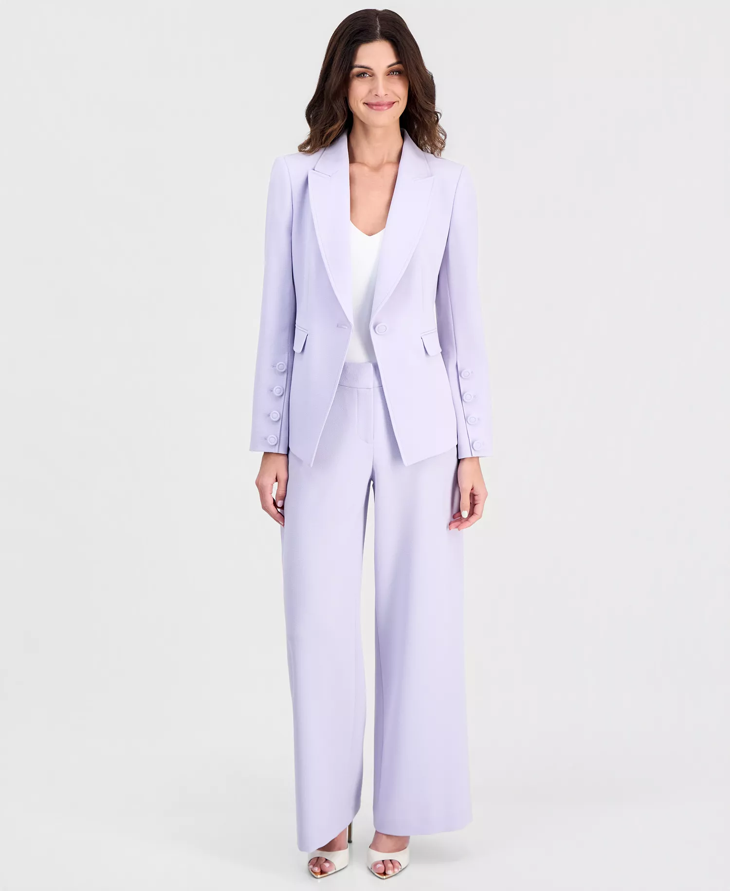 mni-9b198a03364ee8732d5387d33dfd94b1 Women's One-Button Peak-Lapel Blazer — изображение 6