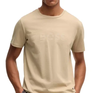 Men’s Cotton-Jersey Logo Print T-Shirt