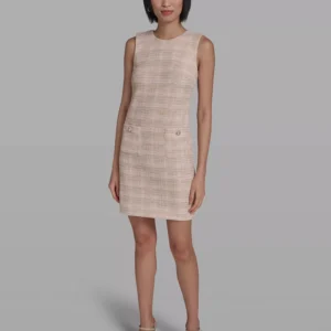 Women's Sleeveless Shift Dress