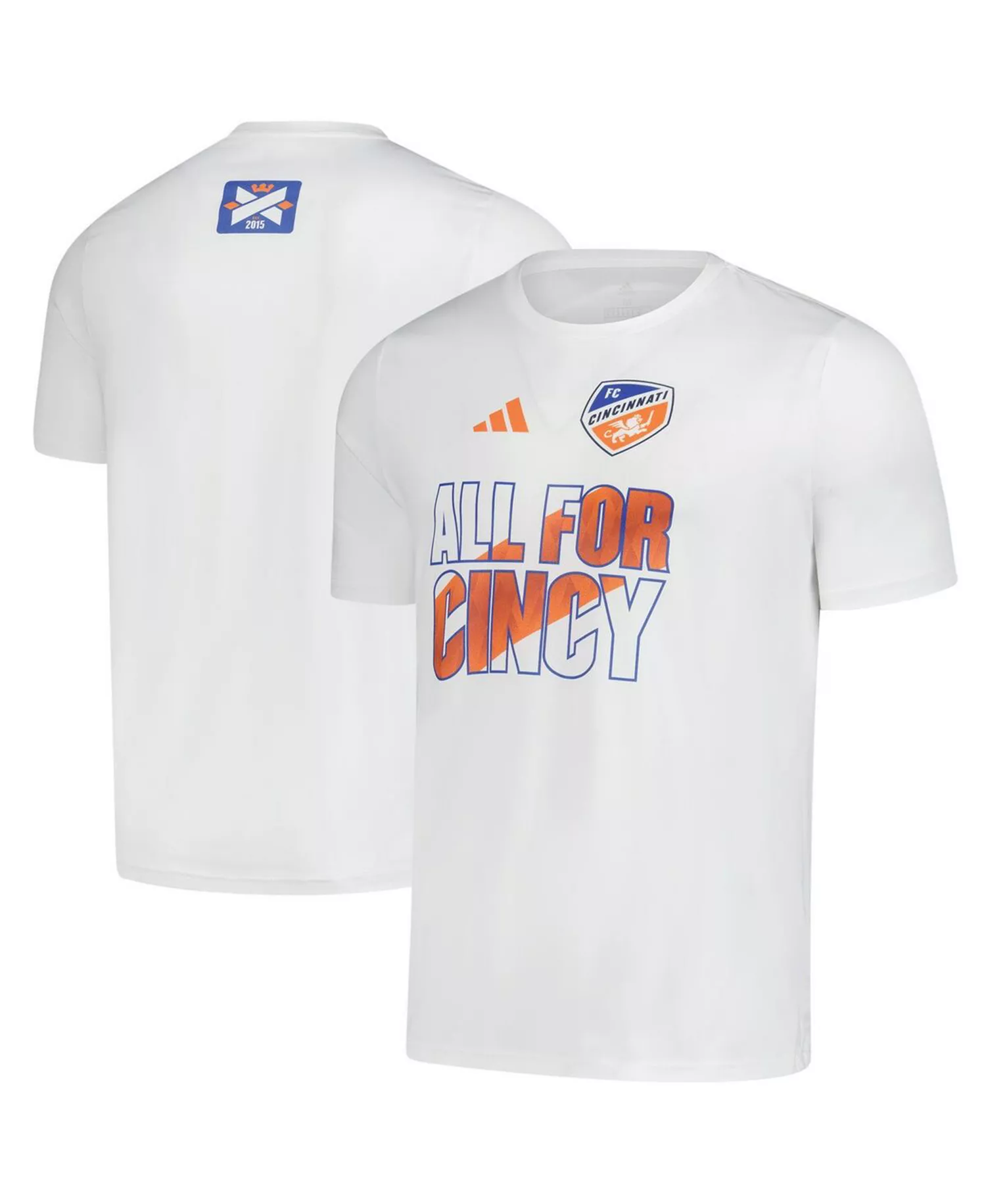 mni-9be12d7043dd23cb3cb959d74066ca99 Men's White FC Cincinnati 2025 Jersey Hook AEROREADY T-Shirt