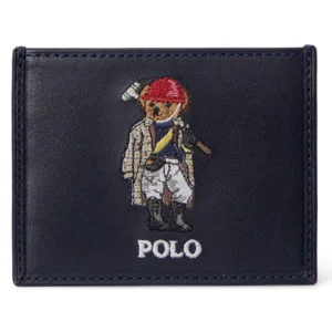 Men's Bear Print Card Case