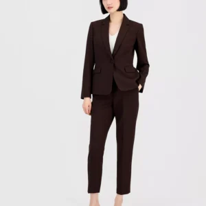 Women's One-Button Pantsuit Set