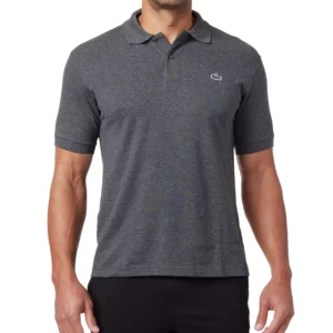Men's Classic-Fit Two-Button Polo Shirt