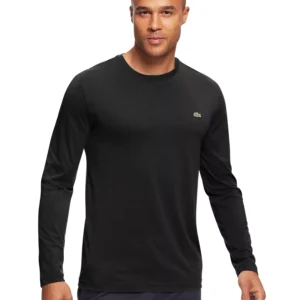Men's Long Sleeve Crew Neck Jersey T-Shirt