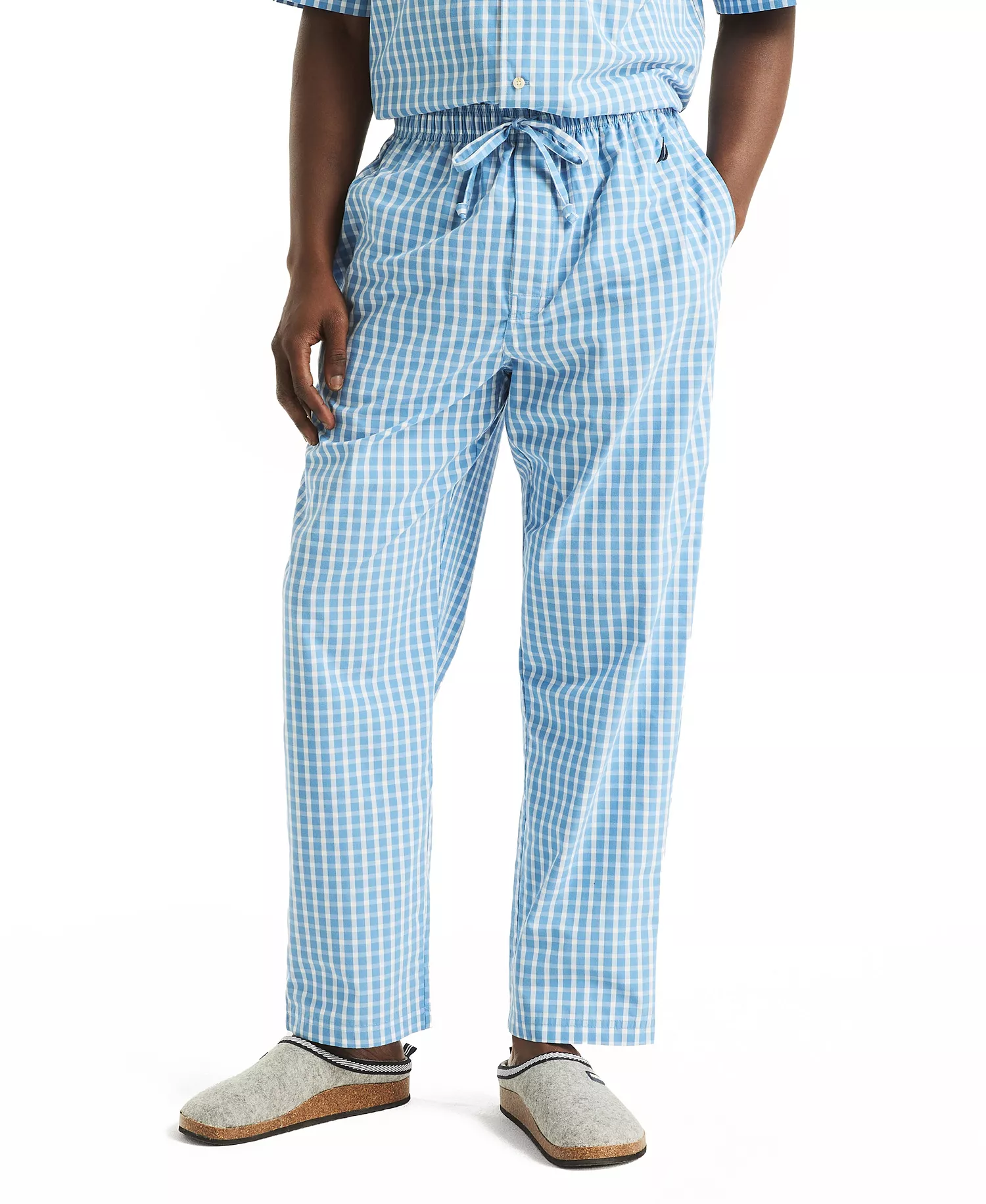 mni-a0091fb65758d1395784175e899f3a8e Men's Crafted Plaid Poplin Sleep Pant