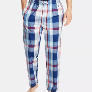 Men's Cotton Plaid Pajama Pants